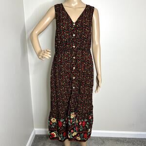 Cupshe Floral Button Down Dress